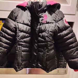 USPA Girls Puffer Jacket